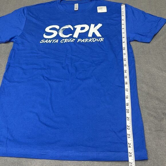 Santa Cruz Parkour Unisex Royal Blue Short Sleeve T-Shirt Size Small - Picture 4 of 6